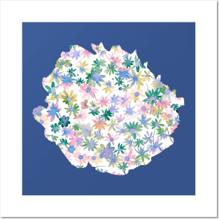 Daisies Spring blooms Repeat Posters and Art